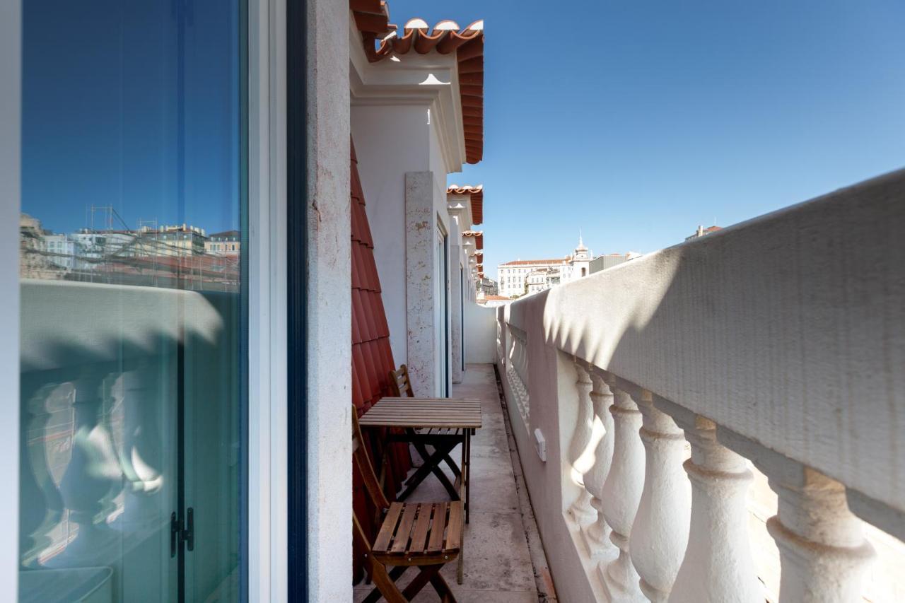 Flh Praca Comercio Artistic Flat With Balcony Lisboa Eksteriør billede